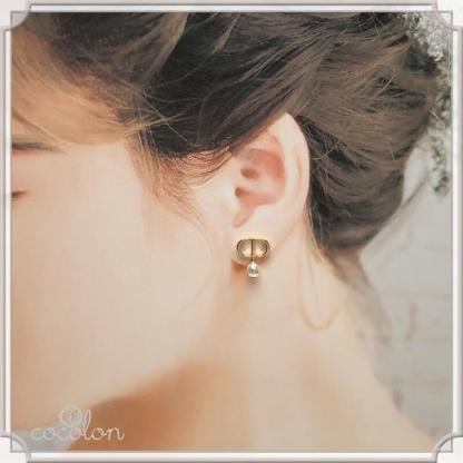 国内発[Dior] ディオール PETIT CD ピアス